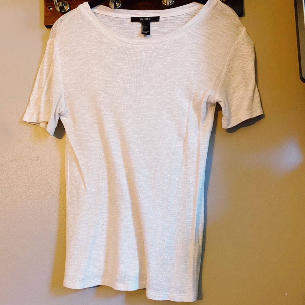 Sheer white t shirt